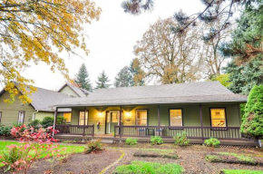 Milwaukie Home with Covered Porch Dogs Welcome!